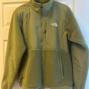 The North Face Olive Fleece Jacket
